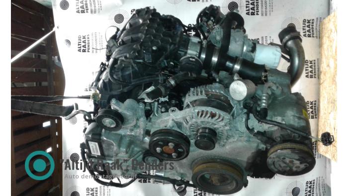 Motor van een Ford Focus 3 2.0 ST EcoBoost 16V 2014