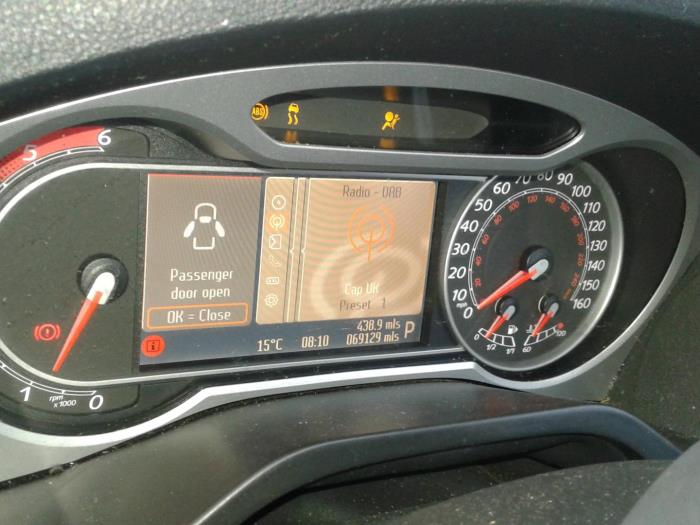 Odometer KM from a Ford S-Max (GBW) 2.0 TDCi 16V 140 2012