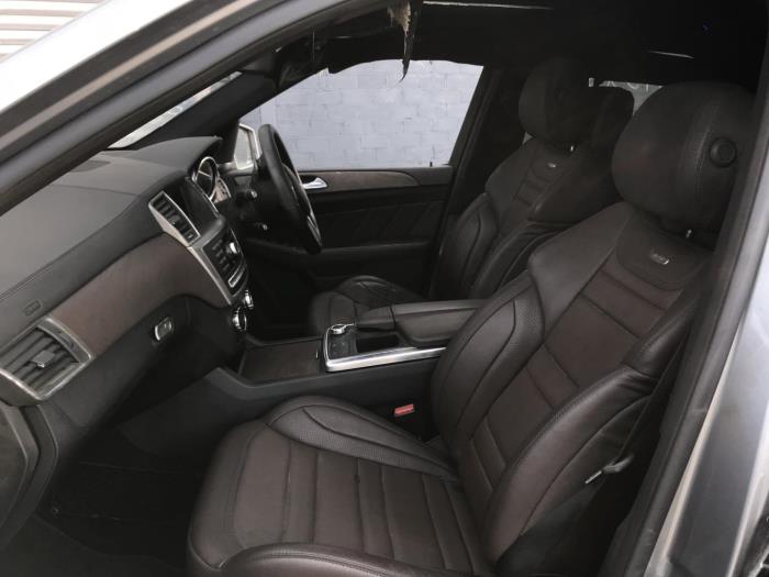 Airbag Set+Modul van een Mercedes-Benz ML III (166) 5.5 ML-63 AMG V8 32V Biturbo 2013