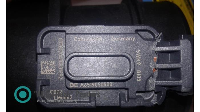 Air mass meter Mercedes Sprinter A2C93230200 651 CONTI