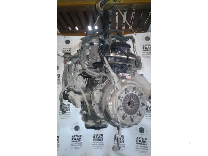 Engine from a Toyota Land Cruiser 90 (J9) 3.0 TD Challenger 1998
