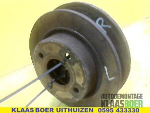 Used Brake disc + block front Nissan Micra (K11) 1.3 LX,SLX 16V Price € 25,00 Margin scheme offered by Autodemontage Klaas Boer