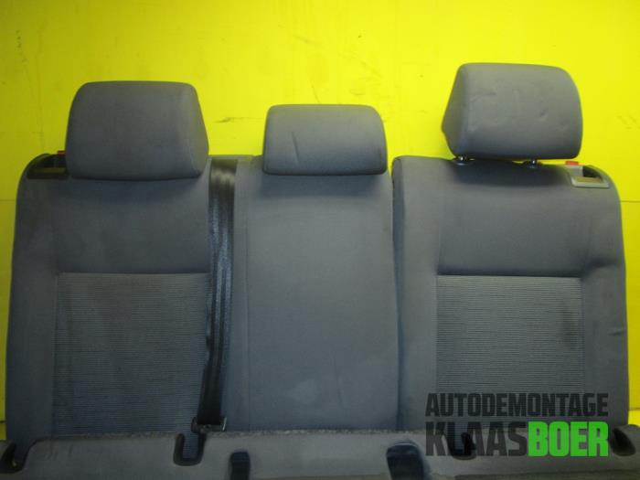Rear bench seat from a Volkswagen Golf V (1K1) 1.9 TDI 2007