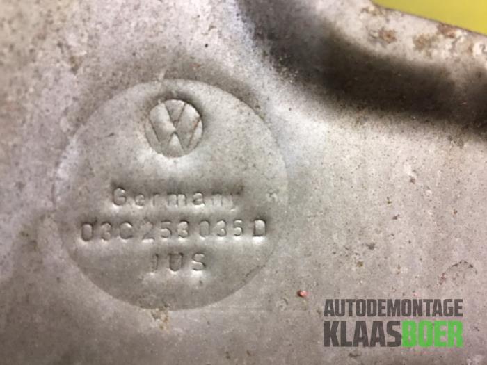 Oslona termiczna ukladu wydechowego z Volkswagen Golf V (1K1) 1.9 TDI 2009