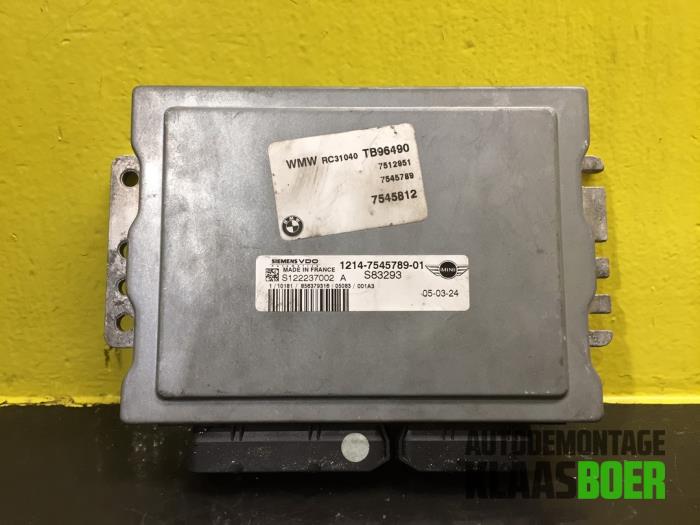 Used Engine management computer BMW Mini (R50/53) 1.6 16V Cooper Price € 75,00 Margin scheme offered by Autodemontage Klaas Boer