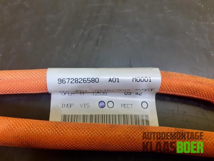 Kabel wysokiego napiecia z Peugeot 508 (8D) 2.0 Hybrid4 16V 2012
