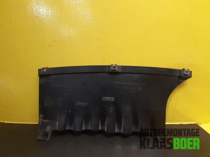 Rear bumper undertray