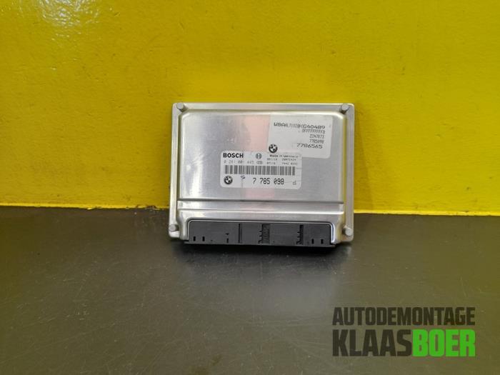 Used Engine management computer BMW 3 serie (E46/4) 320d 16V Price € 60,00 Margin scheme offered by Autodemontage Klaas Boer