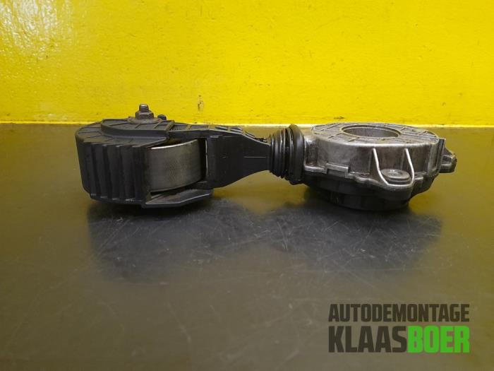 Drive belt tensioner from a Peugeot 308 SW (4E/H) 1.6 16V THP 150 2009