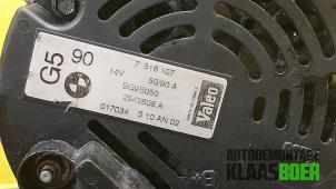 Dynamo van een BMW 3 serie Touring (E46/3) 318i 16V 2002