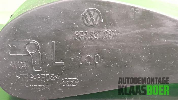 Ogranicznik drzwi prawych przednich wersja 4-drzwiowa z Volkswagen Golf VII (AUA) e-Golf 2019