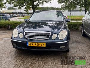 Used Front bumper Mercedes E (W211) 2.7 E-270 CDI 20V Price € 350,00 Margin scheme offered by Autodemontage Klaas Boer