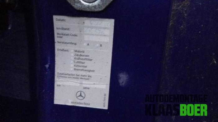 Zderzak tylny z Mercedes-Benz SLK (R170) 2.3 230 K 16V 1998