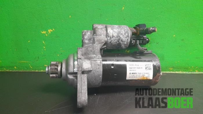 Begagnade Startmotor Volkswagen Polo V (6R) 1.2 TDI 12V BlueMotion Pris € 35,00 Marginaltabell erbjuds av Autodemontage Klaas Boer