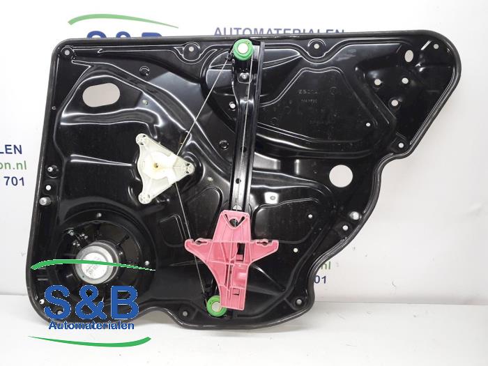 LST Rear Window Regulator Metal Plate Set – VW Passat B5 3B 3BG 1996-2005, Left & Right