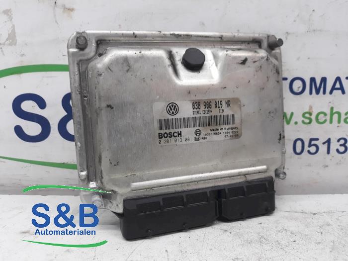 Used Engine management computer Skoda Roomster (5J) 1.9 TDI Price € 150,00 Margin scheme offered by Schaap & Bron