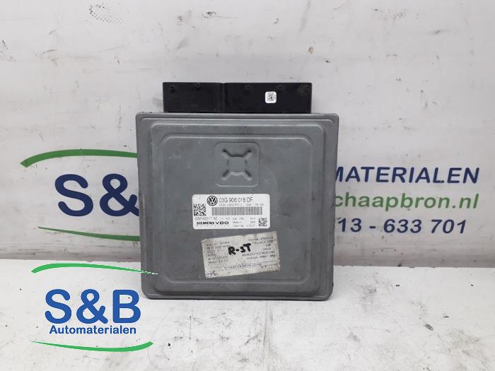 Engine management computer Volkswagen Golf V (1K1), 2003 / 2010 2.0 TDI 16V, Hatchback, Diesel, 1 968cc, 125kW (170pk), FWD, BMN, 2005-11 / 2008-11, 1K1 (Used)