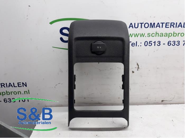 Middle console from a Volkswagen Eos (1F7/F8) 2.0 TFSI 16V 2007