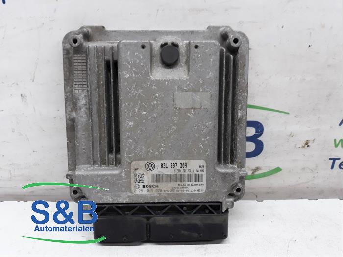 Used Engine management computer Volkswagen Golf V Variant (1K5) 1.9 TDI 16V Price € 74,99 Margin scheme offered by Schaap & Bron