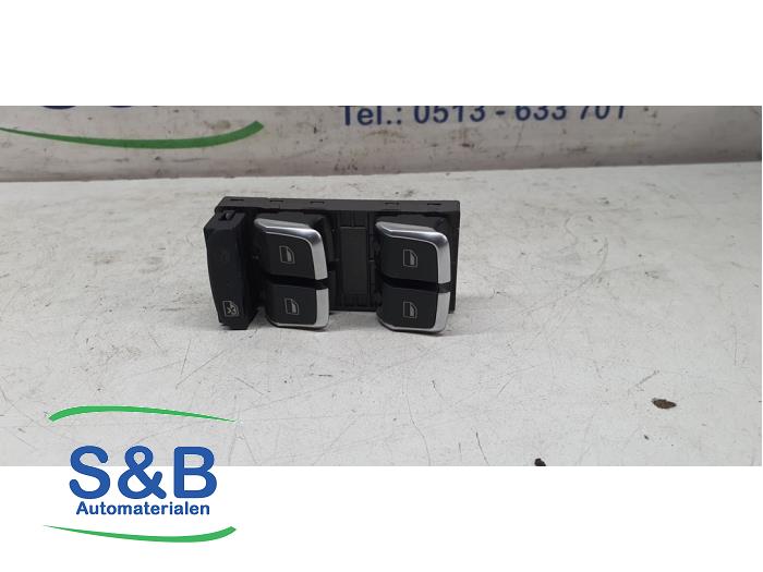 Usados Interruptor de ventanilla eléctrica Audi Q3 (8UB/8UG) 2.0 TDI 16V 140 Precio € 20,00 Norma de margen ofrecido por Schaap & Bron