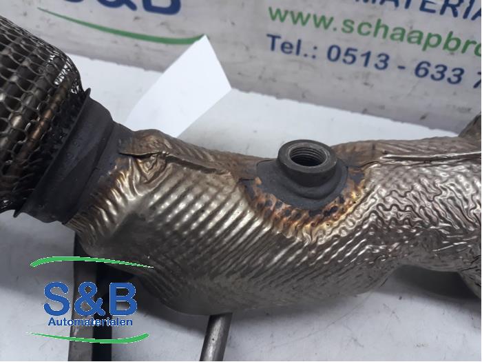 Catalytic converter from a Volkswagen Golf VII (AUA) 1.4 GTE 16V 2015