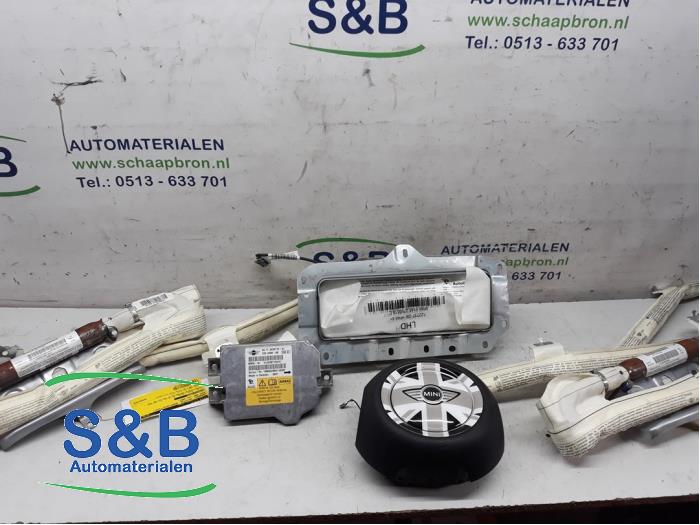 Begagnade Airbagset Mini Mini (R56) 1.6 16V Cooper Pris € 350,00 Marginaltabell erbjuds av Schaap & Bron