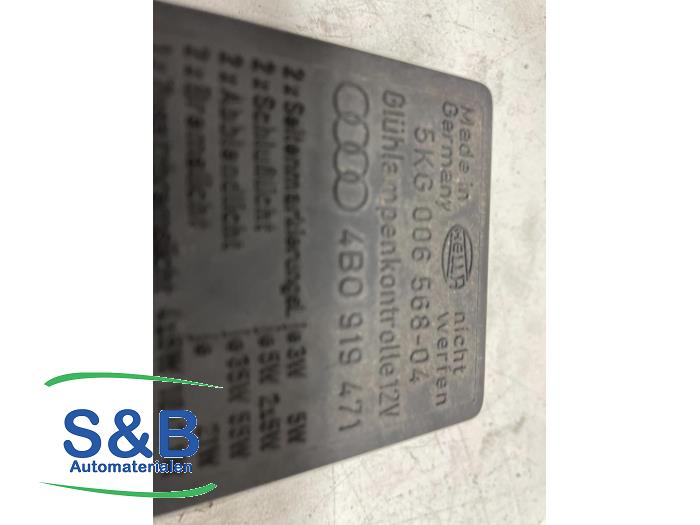 Begagnade Relä Audi TT (8N3) 1.8 T 20V Quattro Pris € 10,00 Marginaltabell erbjuds av Schaap & Bron