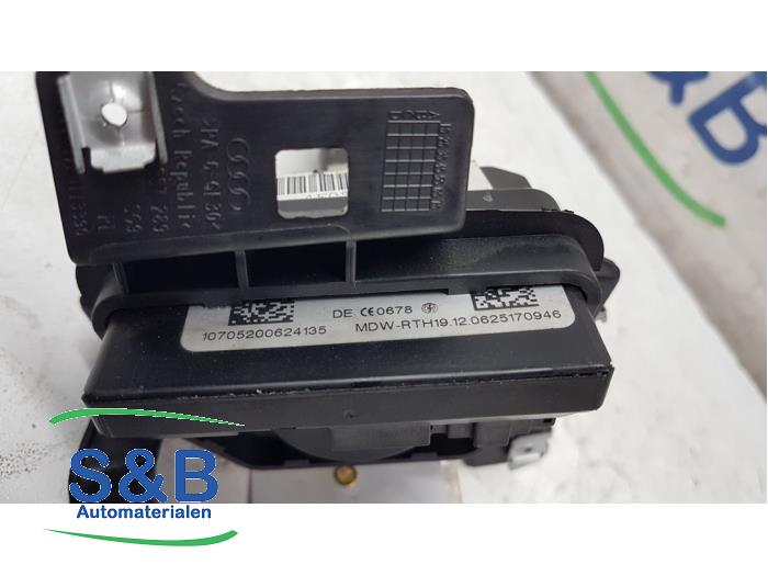 Ignition lock + key Audi Q7 4F0909131E Schaap & Bron