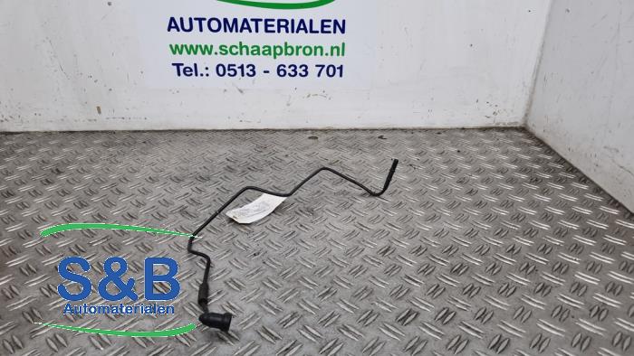 Webasto auxiliary heater fuel pipe