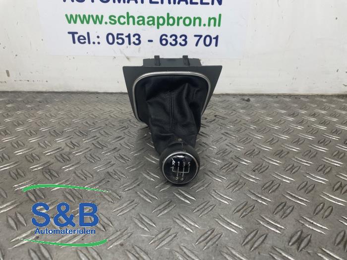 Gear knob leather cover