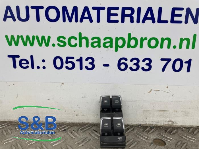 Usados Interruptor de ventanilla eléctrica Audi A8 (D4) 2.0 TFSI 16V Hybrid Precio € 22,50 Norma de margen ofrecido por Schaap & Bron