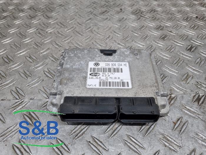Engine management computer Skoda Fabia (6Y5), 2000 / 2007 1.4i 16V, Combi/o, 4-dr, Petrol, 1.390cc, 55kW (75pk), FWD, BKY, 2004-05 / 2007-12, 6Y5 (Used)
