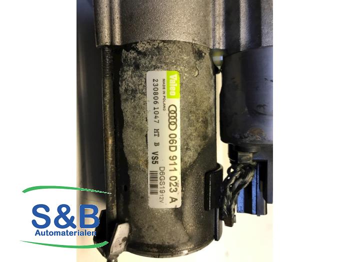 Gebrauchte Anlasser Audi A4 Avant (B7) 2.0 TFSI 20V Preis € 60,00 Margenregelung angeboten von Schaap & Bron