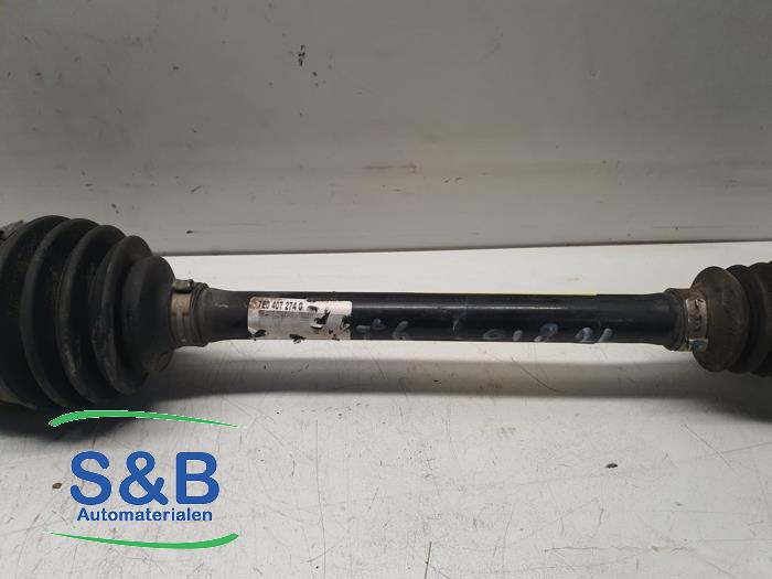 Front drive shaft, right from a Volkswagen Transporter T6 2.0 TDI DRF 2017