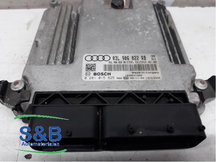 Used Engine management computer Audi A3 (8P1) 2.0 TDI 16V Price € 175,00 Margin scheme offered by Schaap & Bron