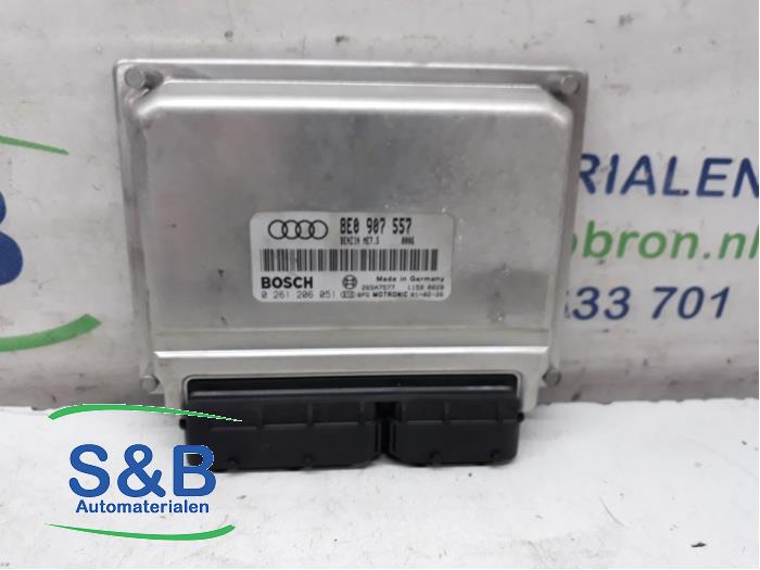 Used Engine management computer Audi A4 (B6) 2.0 20V Price € 75,00 Margin scheme offered by Schaap & Bron