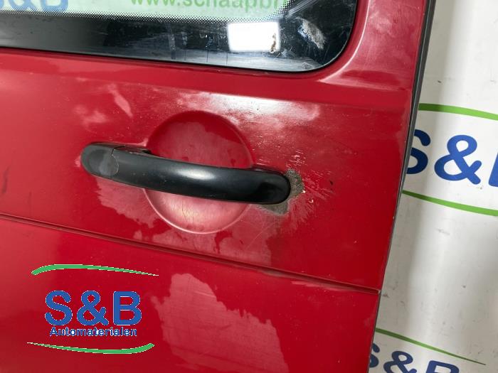 Sliding door, right Volkswagen Multivan T5 2.5 Tdi LK3A 7LA843108