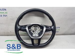 Used Steering wheel Volkswagen Golf Sportsvan (AUVS) 1.6 TDI BlueMotion 16V Price € 185,00 Margin scheme offered by Schaap & Bron
