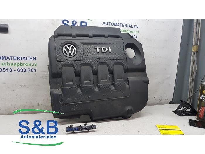 Motor Schutzblech van een Volkswagen Golf Sportsvan (AUVS)  2014