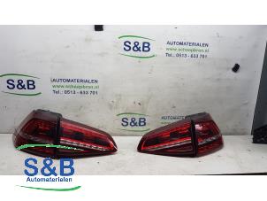 Used Set of taillights, left + right Volkswagen Golf VII (AUA) 2.0 GTI 16V Performance Package Price € 375,00 Margin scheme offered by Schaap & Bron