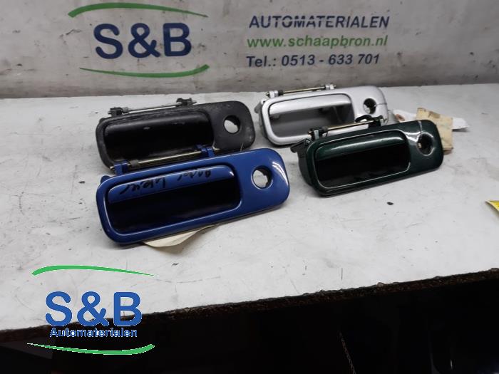 Tailgate lock mechanism Volkswagen Transporter T5 7H0827561A