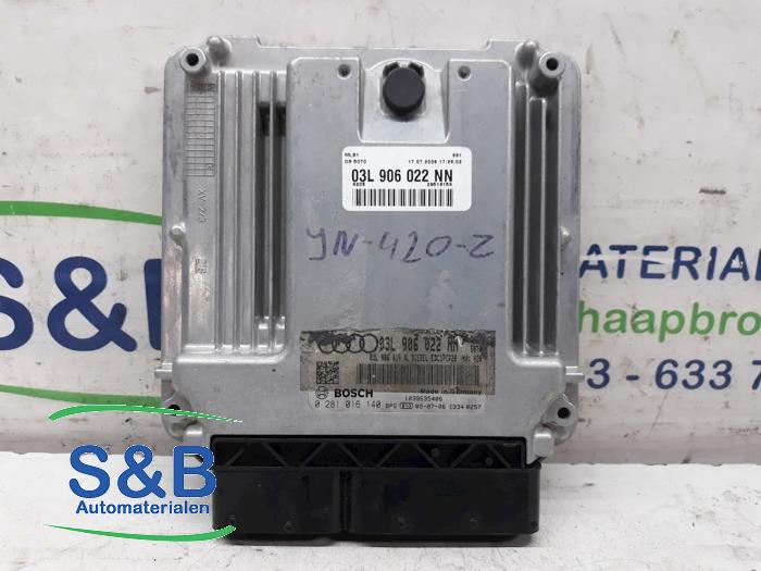 Engine management computer Audi A4 Avant (B8), 2007 / 2015 2.0 TDI 16V, Combi/o, Diesel, 1.968cc, 105kW (143pk), FWD, CAGA, 2008-04 / 2012-03, 8K5 (Used)