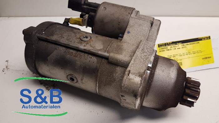 Used Starter Skoda Fabia III Combi (NJ5) 1.4 TDI 16V 90 Greentech Price € 75,00 Margin scheme offered by Schaap & Bron
