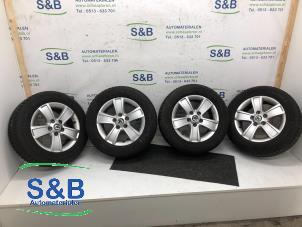 Used Set of wheels + tyres Skoda Octavia Combi (1Z5) 1.2 TSI Price € 249,00 Margin scheme offered by Schaap & Bron