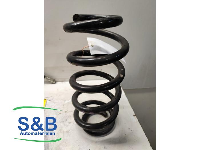 Rear coil spring from a Audi S3 (8P1) 2.0 T FSI 16V 2007