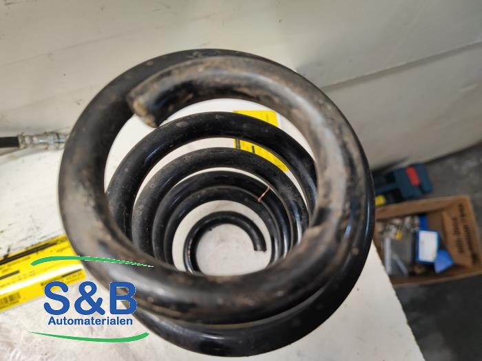 Rear coil spring from a Audi S3 (8P1) 2.0 T FSI 16V 2007