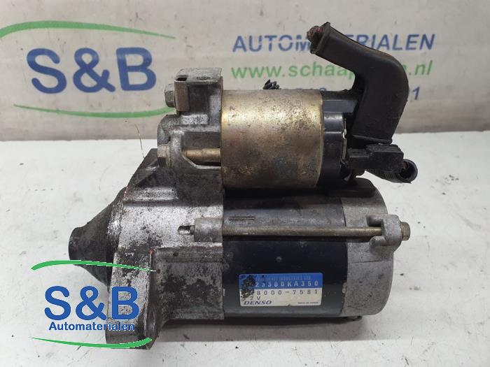 Gebrauchte Anlasser Subaru Vivio (KK/KW3) 0.7 GLi,GLi ECVT Preis € 30,00 Margenregelung angeboten von Schaap & Bron