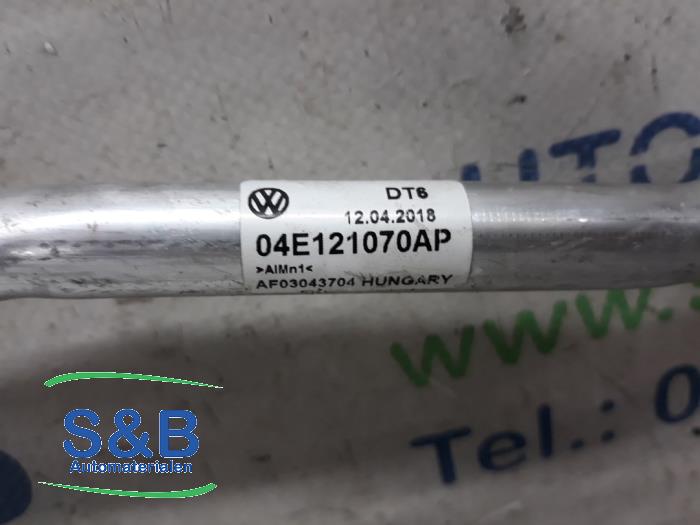 Tubo de agua de un Volkswagen Tiguan (AD1) 1.4 TSI 16V 2018