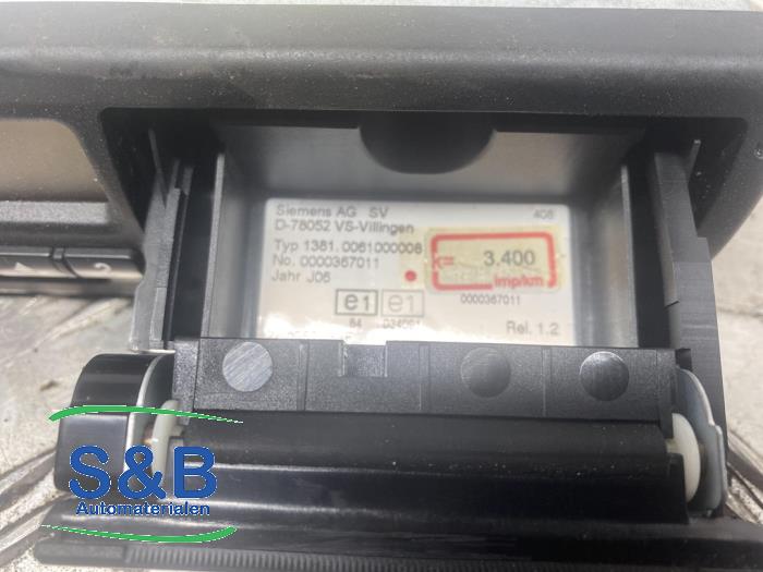 Tachograph from a Volkswagen Transporter T5  2010