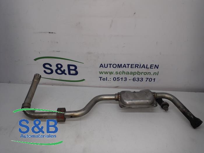 Webasto heater silencer